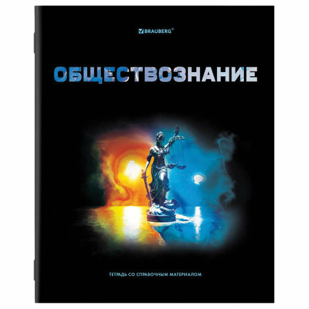 Тетради предметные, КОМПЛЕКТ 12 ПРЕДМЕТОВ, "SHADE", 48 л., глянцевый УФ-лак, BRAUBERG, 404324 - Тетради предметные