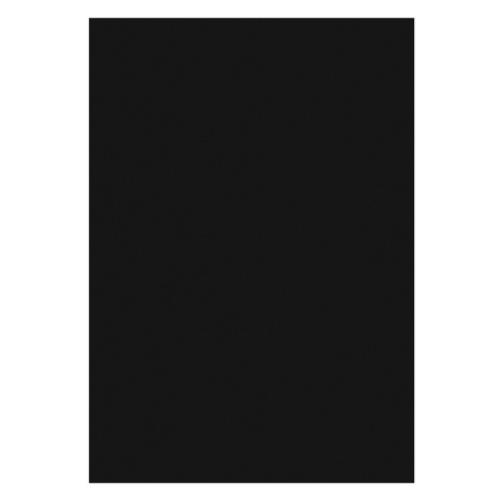 Пористая резина (фоамиран) для творчества, ЧЕРНАЯ, 50х70 см, 1 мм, ОСТРОВ СОКРОВИЩ, 661691 - Цветная пористая резина и пластик