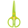 Ножницы ЮНЛАНДИЯ "МУЛЬТЯШКИ", 125 мм, с безопасными пластиковыми лезвиями, ассорти, 236983 - Ножницы детские