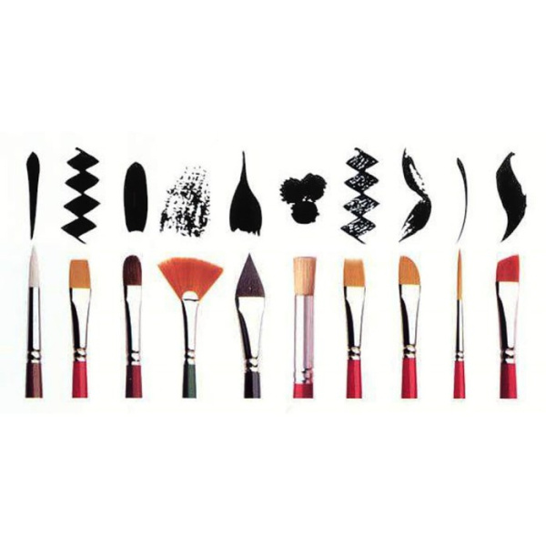 Набор №41 Roubloff 10 кистей из щетины - Кисти художественные в наборах