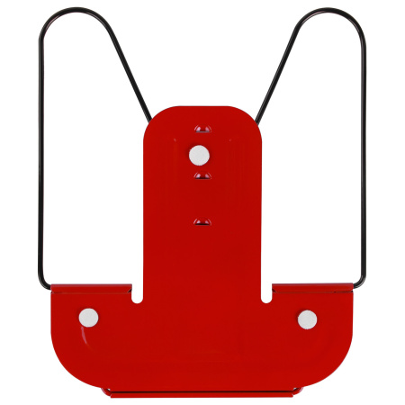 Подставка для книг красная металлическая ЮНЛАНДИЯ ПРЕМИУМ, европодвес, 237822 - Подставки для книг