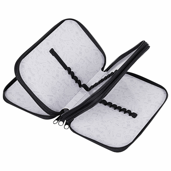 Пенал ПИФАГОР, 3 отделения, ламинированный картон, 19х11 см, "Big Wheels", 271548 - Пеналы каркасные