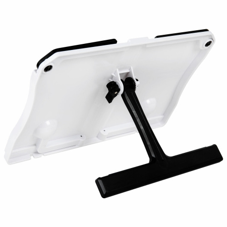 Подставка для книг и учебников BRAUBERG White, регулируемый угол наклона, прочный ABS-пластик, 238063 - Подставки для книг