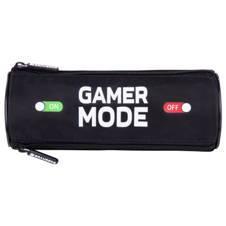 Пенал BRAUBERG, 3 отделения, нейлон, 21х7х7 см, "Gamer", 270841 - Пеналы мягкие