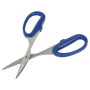 Ножницы для хобби и рукоделия ОСТРОВ СОКРОВИЩ 165 мм, 3-х сторонняя заточка, синие, 237106 - Ножницы для хобби и рукоделия