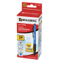 Ручка шариковая автоматическая с грипом BRAUBERG "Klasse", СИНЯЯ, корпус ассорти, узел 0,7 мм, линия письма 0,35 мм, 140588 - Ручки шариковые автоматические