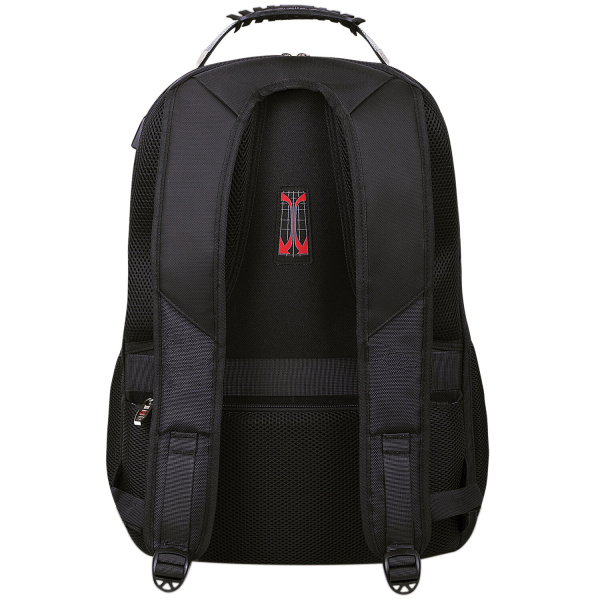 Рюкзак GERMANIUM UPGRADE Max, 3 отделения, отделение для ноутбука, USB-порт, UP-5, черный, 49х34х24 см, 271669 - Рюкзаки с отделением для ноутбука