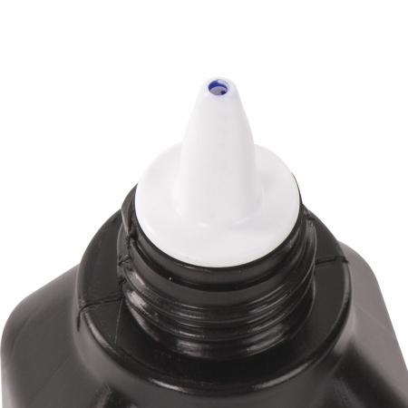 Краска штемпельная STAFF "Manager", синяя, 50 мл, на водно-спиртовой основе, 227530 - Штемпельная краска