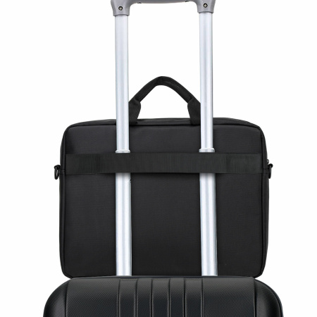 Сумка-портфель BRAUBERG "Protect" с отделением для ноутбука 15,6", 2 отделения, черная, 30х40х7 см, 270831 - Сумки деловые с отделением для ноутбука и планшета