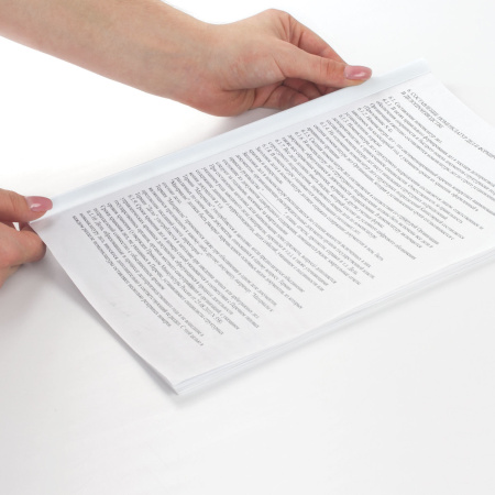 Скрепкошины для быстрого переплета BRAUBERG, комплект 10 шт., ширина 10 мм (до 50 л. А4), белые, 224605 - Механизмы для скоросшивания