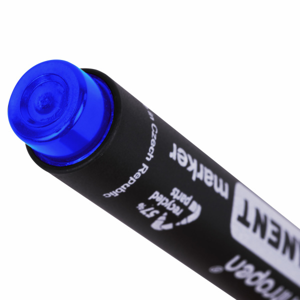 Маркер перманентный CENTROPEN 8566, СИНИЙ, круглый наконечник, 2,5 мм, 5 8566 0106 - Маркеры перманентные