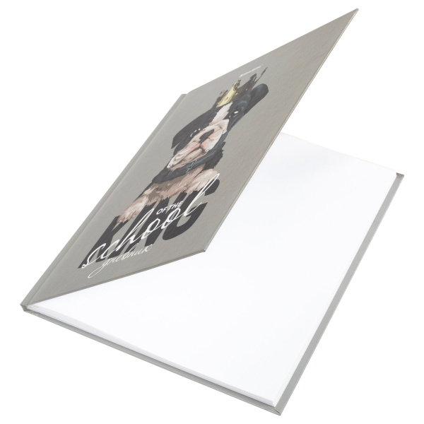 Дневник 5-11 класс 48 л., твердый, BRAUBERG, глянцевая ламинация, с подсказом, "Милый Пёс", 106402 - Дневники для старших классов