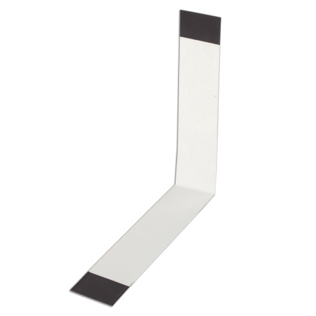 Закладки для книг с магнитом ЦВЕТЫ, набор 6 шт., блестки, 25x196 мм, ЮНЛАНДИЯ, 129618 - Закладки для книг