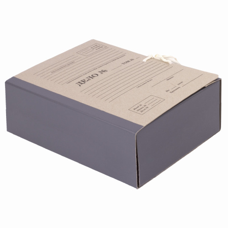 Папка архивная А4 "Форма 21", 120 мм, переплетный картон/бумвинил, завязки, до 1200 л, STAFF, 112168 - Папки картонные с завязками