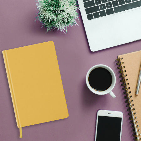 Ежедневник недатированный А5 (138x213 мм) BRAUBERG "Select", балакрон, 160 л., желтый, 111662 - Ежедневники с покрытием "под кожу и ткань"