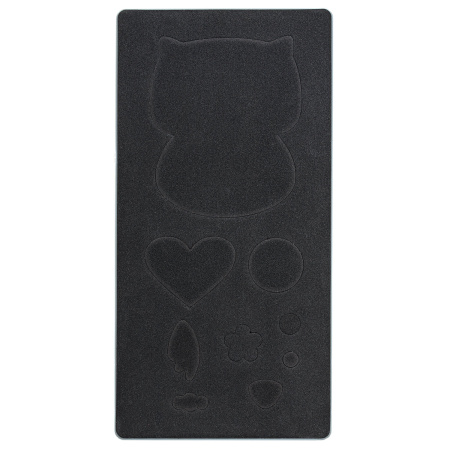 Нож для вырубки "Совушка" для Машинки для вырубки ОС-5, 15х30 см, сталь, ОСТРОВ СОКРОВИЩ, 663833, 867-021 - Машинки, ножи и маты для вырубки, клише для тиснения