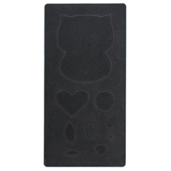 Нож для вырубки "Совушка" для Машинки для вырубки ОС-5, 15х30 см, сталь, ОСТРОВ СОКРОВИЩ, 663833, 867-021 - Машинки, ножи и маты для вырубки, клише для тиснения