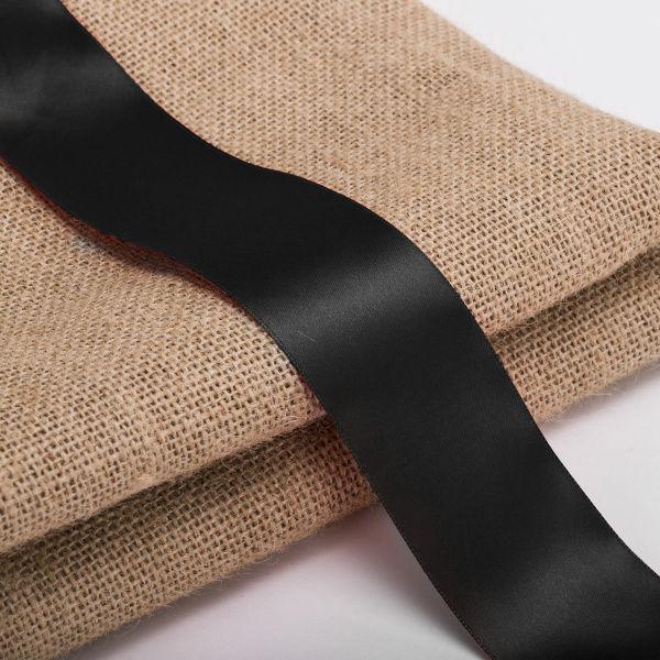 Лента атласная ширина 50 мм, длина 23 м, черная, BRAUBERG, 591520 - Ленты для декора, рукоделия и упаковки подарков