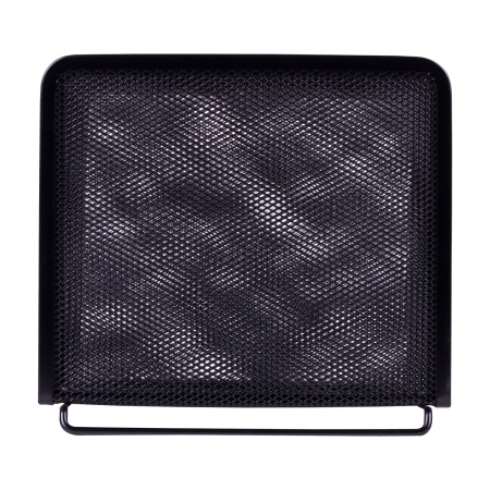 Подставка для сортировки писем и бумаг 5-ти секционная BRAUBERG "Germanium", металлическая, настольная, чер, 231968 - Лотки и подставки секционные