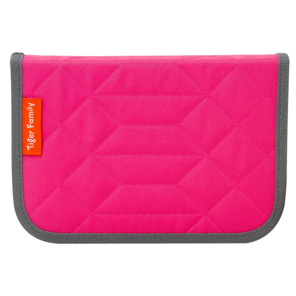 Пенал TIGER FAMILY с наполнением, 1 отделение, 2 откидные планки, 31 предмет, "Pink Lemonade", 20х14х4 см, 228950, TGRW-012C1 - Пеналы с наполнением