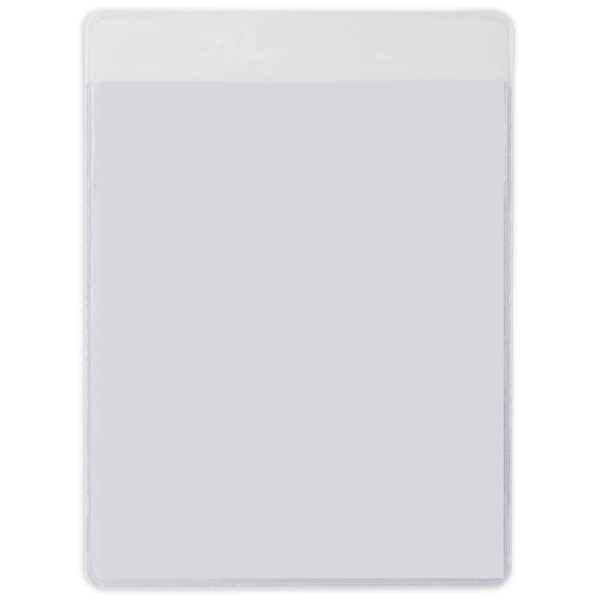 Карманы самоклеящиеся на любую поверхность (88х119 мм), КОМПЛЕКТ 5 шт., ДПС, 1094.C/5 - Карманы самоклеящиеся для папок