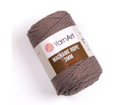 YarnArt Макраме Rope 3mm №788 (темно-бежевый)