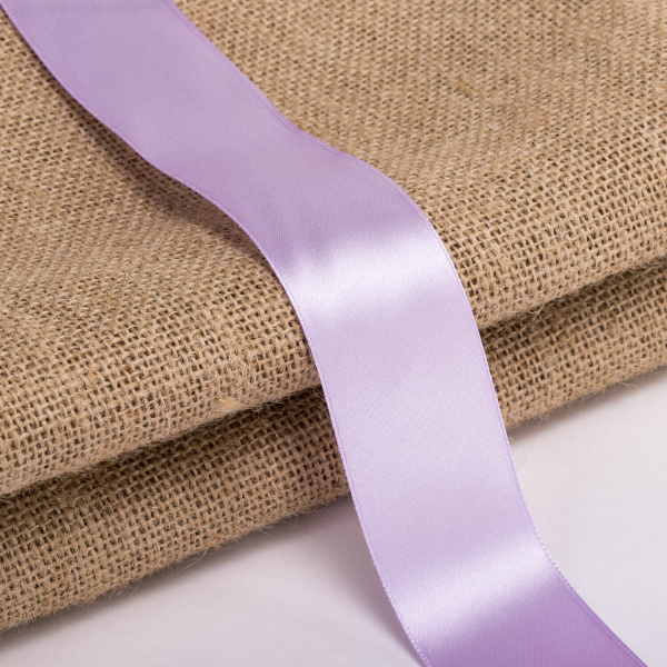 Лента атласная ширина 38 мм, длина 23 м, сиреневая, BRAUBERG, 591517 - Ленты для декора, рукоделия и упаковки подарков