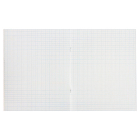 Тетрадь А5, 40 л., STAFF скоба, клетка, офсет №2 ЭКОНОМ, обложка картон, "СТАНДАРТ", 402644 - Тетради 40-48 листов