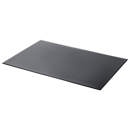 Коврик-подкладка настольный для письма (650х450 мм), с прозрачным карманом, черный, BRAUBERG, 236775 - Коврики настольные