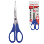 Ножницы BRAUBERG для левши "Left hand", 170 мм, синие, 2-х сторонняя заточка, 236785 - Ножницы универсальные