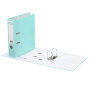 Папка-регистратор BRAUBERG PASTEL ламинированная, 75 мм, цвет мятный, 271839 - Папки-регистраторы с арочным механизмом