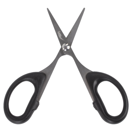 Ножницы для хобби и рукоделия ОСТРОВ СОКРОВИЩ 105 мм, классической формы, черные, 237103 - Ножницы для хобби и рукоделия