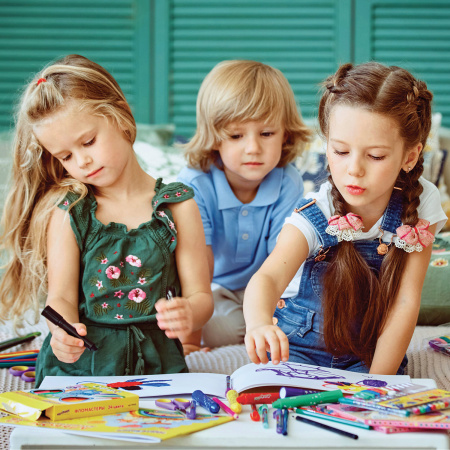 Альбом для рисования, А4, 32 листа, гребень, обложка картон, ЮНЛАНДИЯ, 195х285 мм, "Футбол" (1 вид), 105076 - Альбомы и папки для рисования