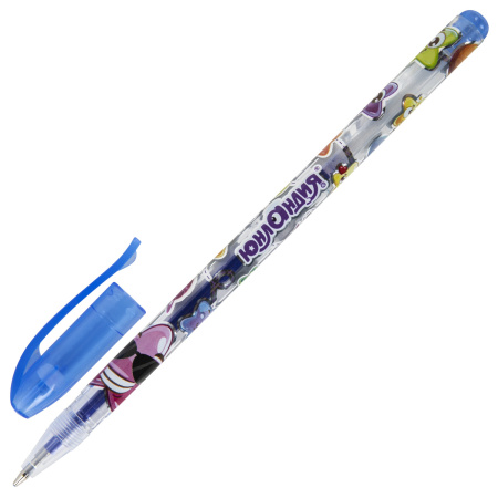 Ручки гелевые ЮНЛАНДИЯ, НАБОР 12 ЦВЕТОВ, БЛЕСТКИ, корпус с печатью, узел 0,7 мм, линия письма 0,5 мм, 142805 - Наборы гелевых ручек