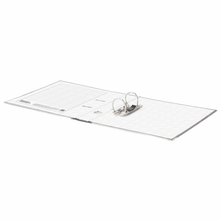 Папка-регистратор BRAUBERG, фактура стандарт, с мраморным покрытием, 50 мм, черный корешок, 220982 - Папки-регистраторы с арочным механизмом