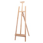 Мольберт напольный из бука, 158х50х87 см, высота холста до 121 см, лакированный, BRAUBERG ART CLASSIC, 192259 - Мольберты