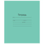 Тетрадь ЗЕЛЁНАЯ обложка 12 л., линия с полями, офсет, "Маяк", 1 шт, Т5012Т2 1Г - Тетради 12-24 листов