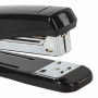 Степлер №24/6, 26/6 BRAUBERG "Classic", до 25 листов, черный, 222546 - Степлеры настольные
