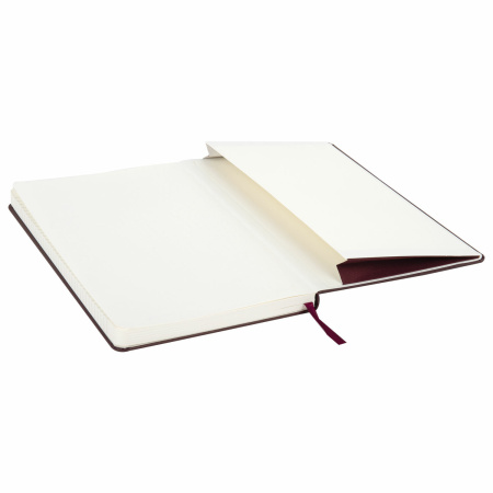 Блокнот А5 (130х210 мм), BRAUBERG ULTRA, балакрон, 80 г/м2, 96 л., клетка, бордовый, 113037 - Бизнес-блокноты и бизнес-тетради