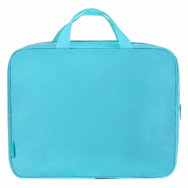 Папка на молнии с ручками BRAUBERG А4, 1 отделение, полиэстер, 80 мм, "Shining stars", 271479 - Папки-сумки с ручками