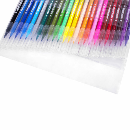 Фломастеры ЮНЛАНДИЯ 24 цвета "КЛАССНЫЕ!", вентилируемый колпачок, ПВХ, 152480 - Фломастеры классические