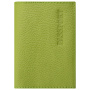 Обложка для паспорта натуральная кожа флоттер, "PASSPORT", салатовая, STAFF "Profit", 237204 - Обложки для паспорта