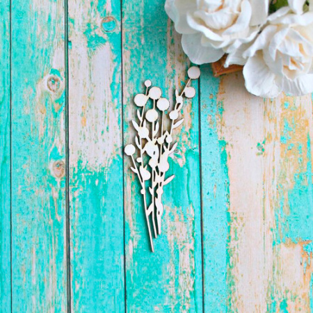 Чипборд "Полевые веточки" толщина 1,55 мм