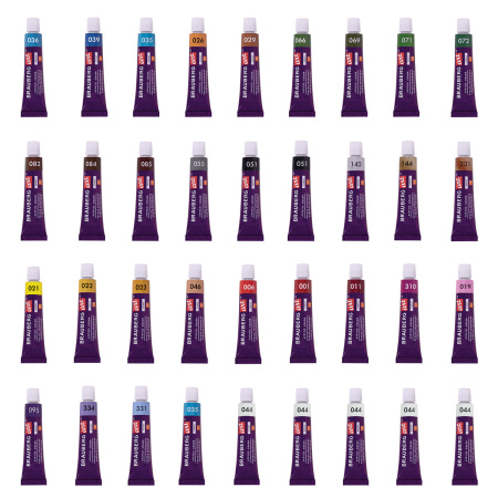 Краски акриловые художественные НАБОР 36 штук, 31 цвет по 12 мл в тубах, BRAUBERG ART DEBUT, 192294 - Акриловые краски художественные в наборах
