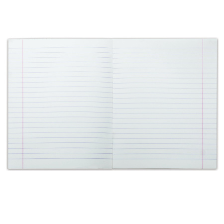 Тетрадь 18 л. BRAUBERG, линия, обложка картон, ПОЛОСКИ ОДНОТОННЫЕ, 401860 - Тетради 12-24 листов