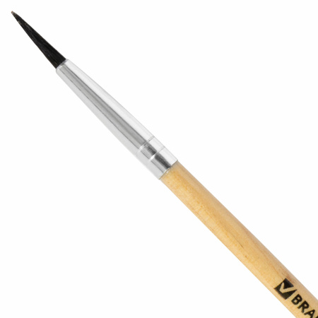 Кисть BRAUBERG, белка, круглая, №3, 200180 - Кисти для рисования