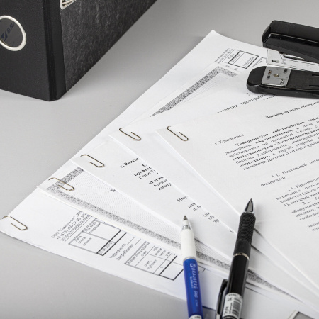 Набор STAFF "Profit", зажимы 19 и 25 мм по 6 шт., скрепки 28 мм/60 шт., 50 мм/30 шт., кнопки-гвоздики 50 шт., блистер, 226255 - Наборы канцелярских мелочей