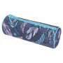 Пенал-тубус BRAUBERG, с эффектом SOFT TOUCH, полиэстер, "Feathers", 22х8 см, 270058 - Пеналы мягкие