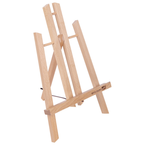Мольберт настольный из бука 19х16х28 см, высота холста до 30 см, лакированный, BRAUBERG ART CLASSIC, 192253 - Мольберты
