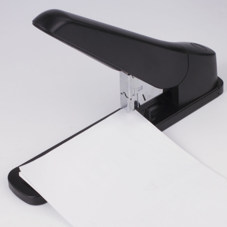 Степлер МОЩНЫЙ №24/6-23/24 BRAUBERG "Heavy duty MX", до 200 листов, черный, 222564 - Степлеры мощные